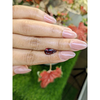 3.36 Ct. Purplish Red Almandine Garnet from Ceylon (Sri Lanka) Life Style