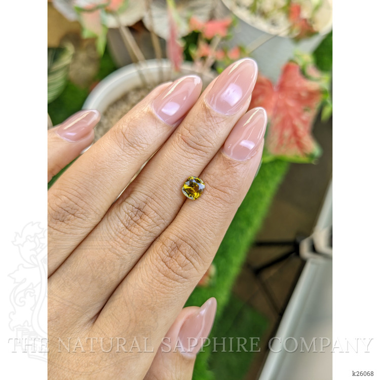 1.05 Ct. Brownish Yellow Zircon from Ceylon (Sri Lanka)