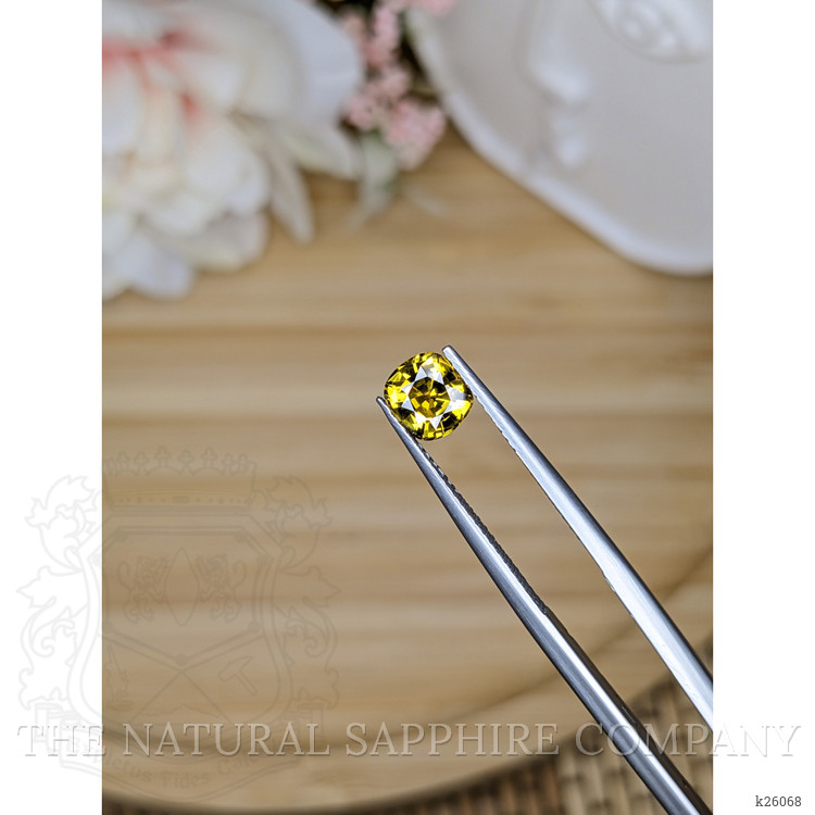 1.05 Ct. Brownish Yellow Zircon from Ceylon (Sri Lanka)