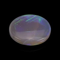 1.68 Ct. Cabochon Semi-Black Opal from Australia Video