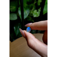 1.68 Ct. Cabochon Semi-Black Opal from Australia Life Style