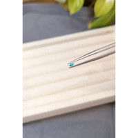 0.09 Ct. Blue Paraiba Tourmaline from Brazil Life Style