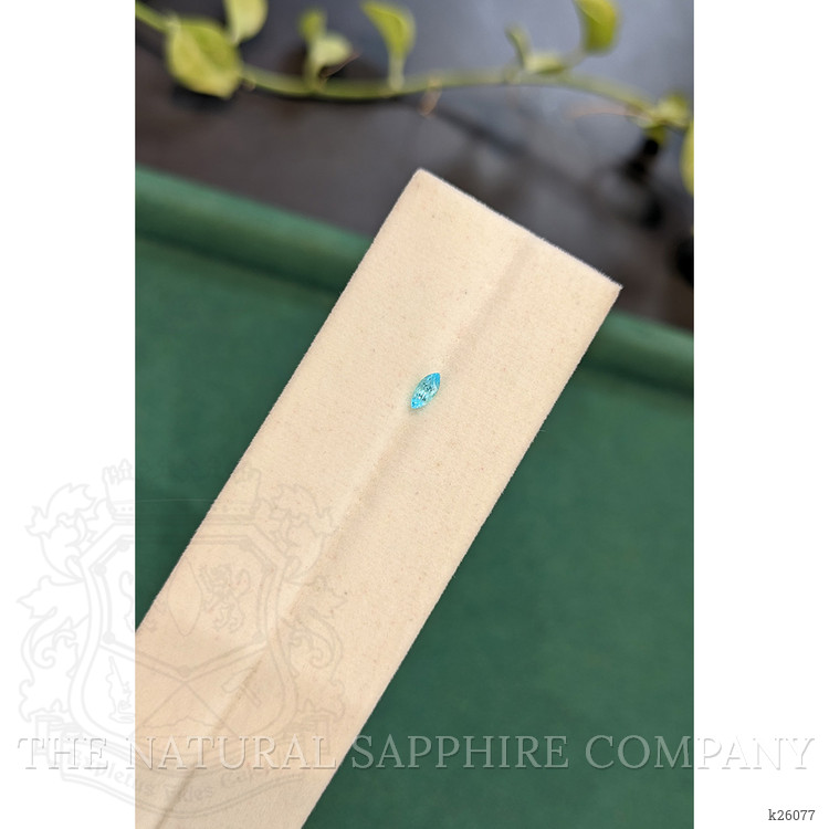 0.11 Ct. Blue Paraiba Tourmaline from Brazil