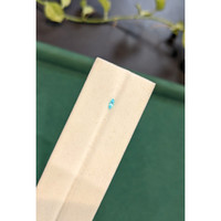 0.06 Ct. Greenish Blue Paraiba Tourmaline from Brazil Life Style