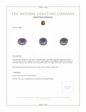 1.86 Ct. Cabochon Black Opal from Australia Appraisal