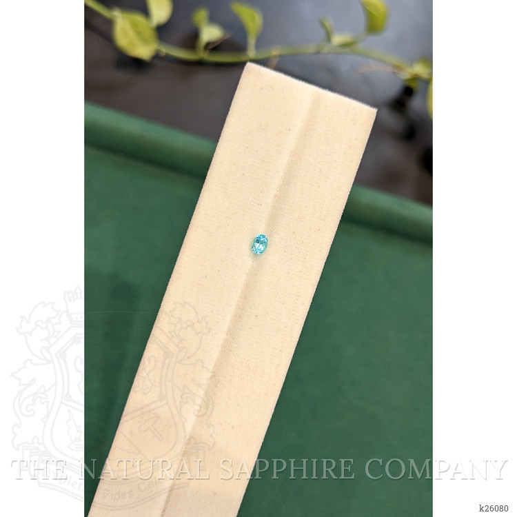 0.14 Ct. Blue Paraiba Tourmaline from Brazil