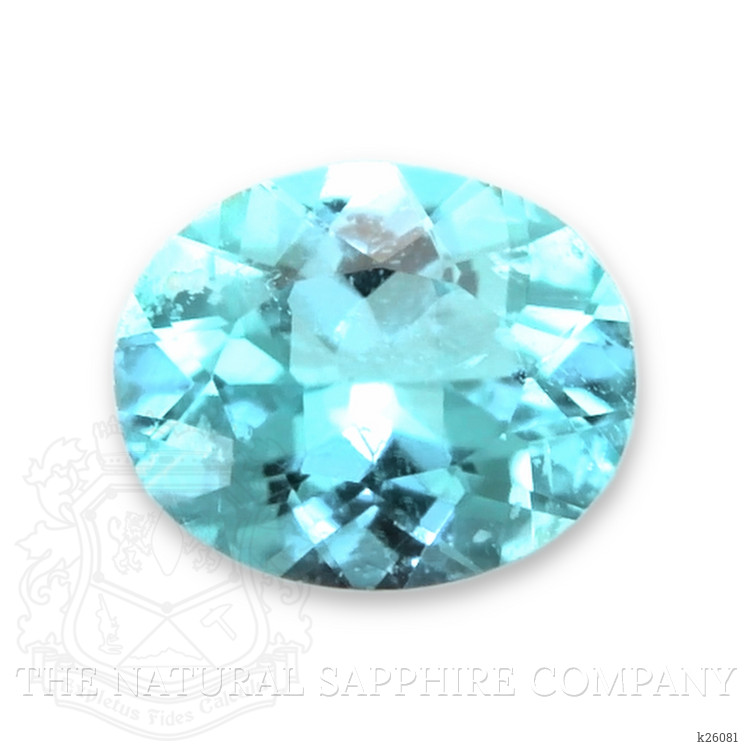 0.10 Ct. Greenish Blue Paraiba Tourmaline from Brazil