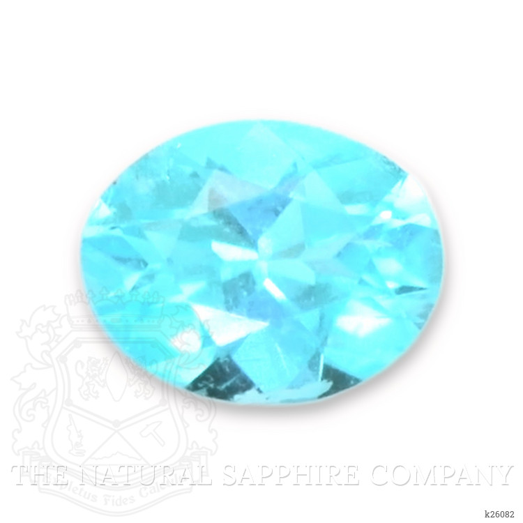 0.09 Ct. Blue Paraiba Tourmaline from Brazil