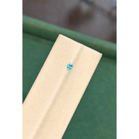 0.09 Ct. Blue Paraiba Tourmaline from Brazil Life Style