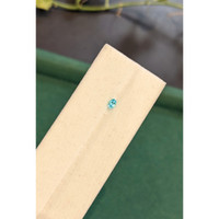 0.10 Ct. Greenish Blue Paraiba Tourmaline from Brazil Life Style