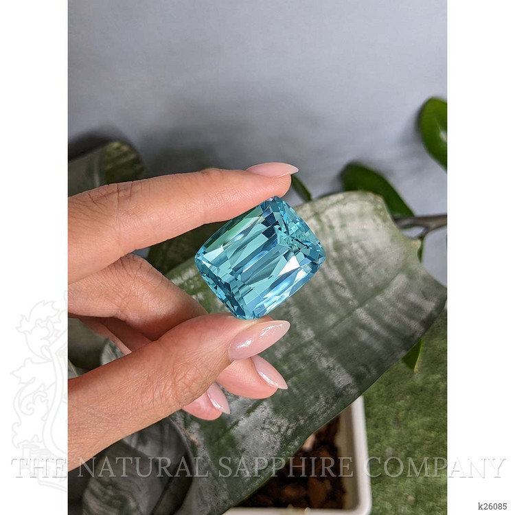 88.20 Ct. Blue Aquamarine from Brazil