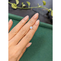 0.72 Ct. White Moonstone from Madagascar Life Style