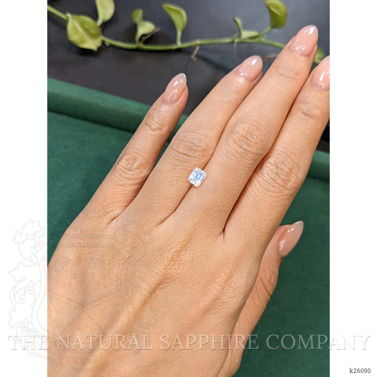 0.72 Ct. White Moonstone from Madagascar