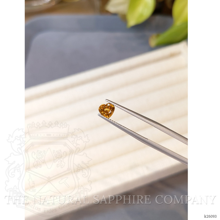 1.15 Ct. Orangish Brown Zircon from Tanzania