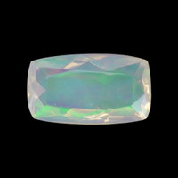 1.06 Ct. Multi Color White Opal from Ethiopia Video