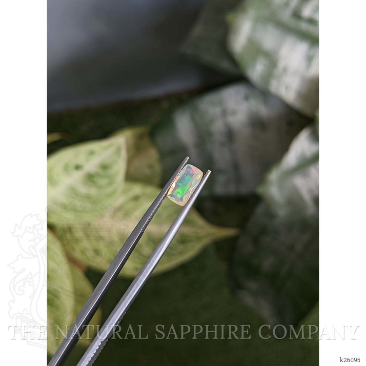 1.06 Ct. Multi Color White Opal from Ethiopia