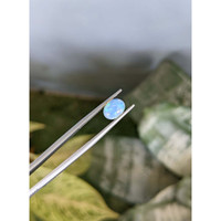 1.02 Ct. Multi Color Cabochon White Opal from Ethiopia Life Style
