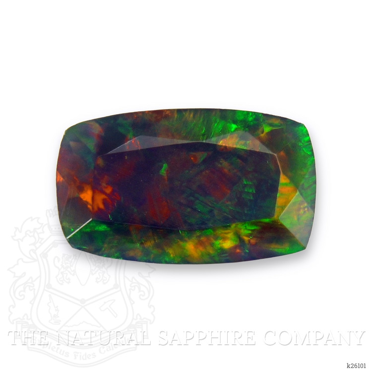 1.36 Ct. Multi Color Black Opal from Ethiopia