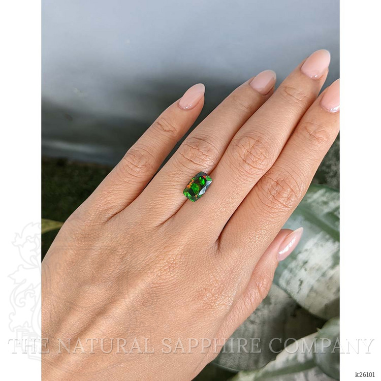 1.36 Ct. Multi Color Black Opal from Ethiopia
