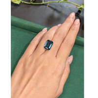 9.90 Ct. London Blue Topaz from Brazil Life Style