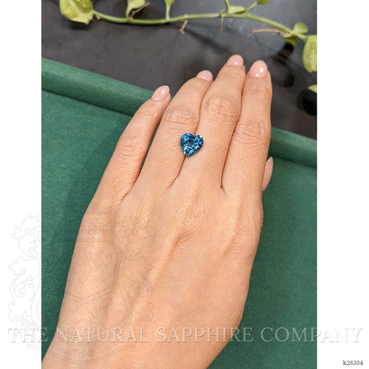 3.46 Ct. London Blue Topaz from Brazil