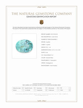 1.64 Ct. Greenish Blue Apatite from Madagascar Scan Report