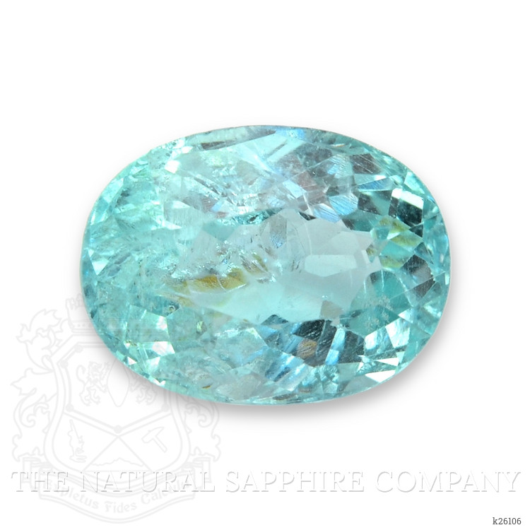 1.64 Ct. Greenish Blue Apatite from Madagascar