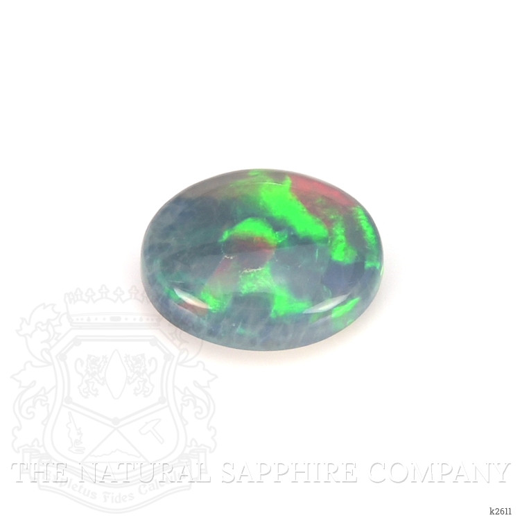 1.60 Ct. Cabochon Semi-Black Opal from Australia