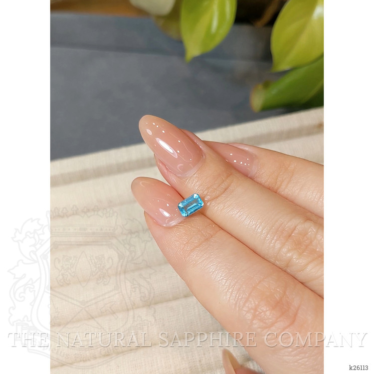0.79 Ct. Blue Apatite from Madagascar