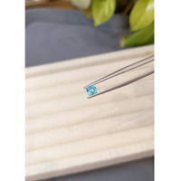 0.55 Ct. Blue Apatite from Madagascar Life Style