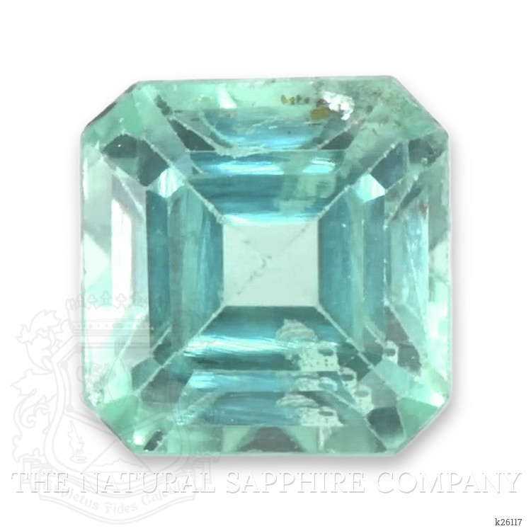 1.21 Ct. Bluish Green Apatite from Madagascar