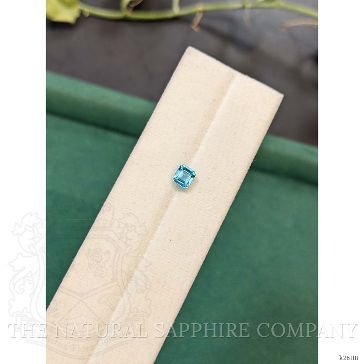 0.54 Ct. Greenish Blue Apatite from Madagascar