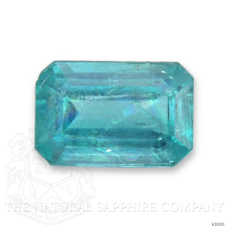 1.76 Ct. Greenish Blue Apatite from Madagascar