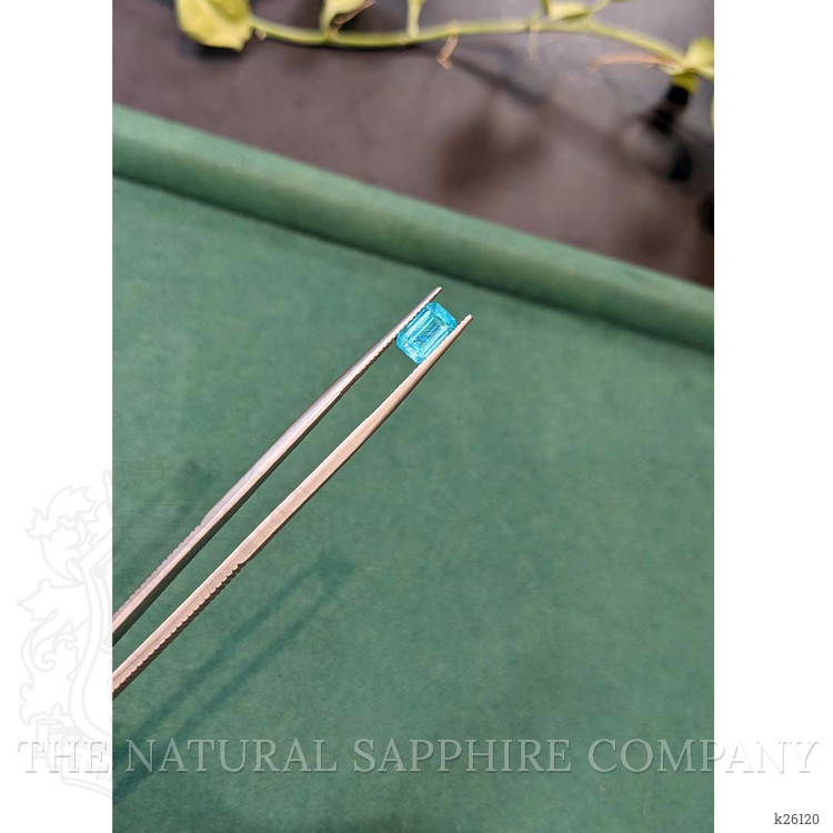 1.76 Ct. Greenish Blue Apatite from Madagascar