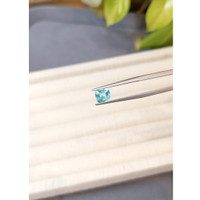 1.02 Ct. Blue Apatite from Madagascar Life Style