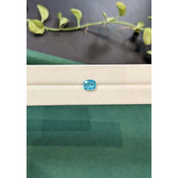 1.46 Ct. Blue Apatite from Madagascar Life Style