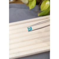 1.25 Ct. Blue Apatite from Madagascar Life Style