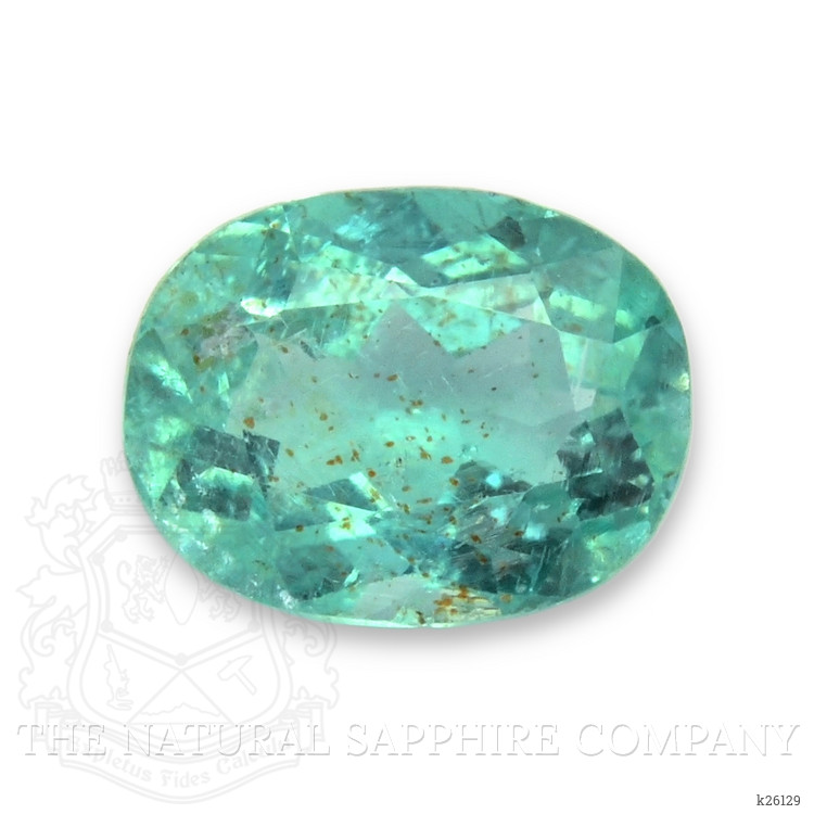 1.08 Ct. Bluish Green Apatite from Madagascar