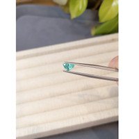 0.82 Ct. Greenish Blue Apatite from Madagascar Life Style