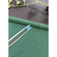 0.89 Ct. Blue Apatite from Madagascar Life Style