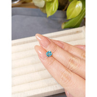 1.05 Ct. Blue Apatite from Madagascar Life Style