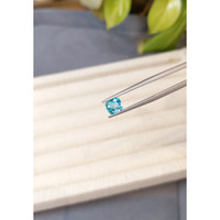 1.05 Ct. Blue Apatite from Madagascar Life Style