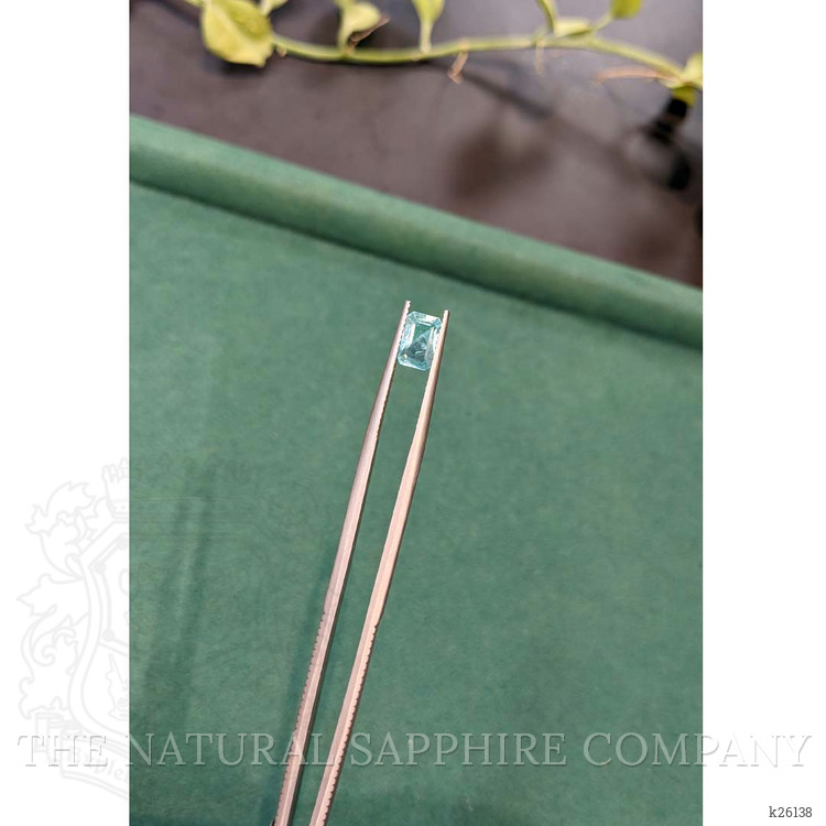 1.37 Ct. Greenish Blue Apatite from Madagascar