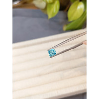 1.21 Ct. Blue Apatite from Madagascar Life Style
