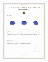 2.66 Ct. Semi-Black Opal from Australia Appraisal