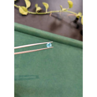 0.58 Ct. Greenish Blue Apatite from Madagascar Life Style