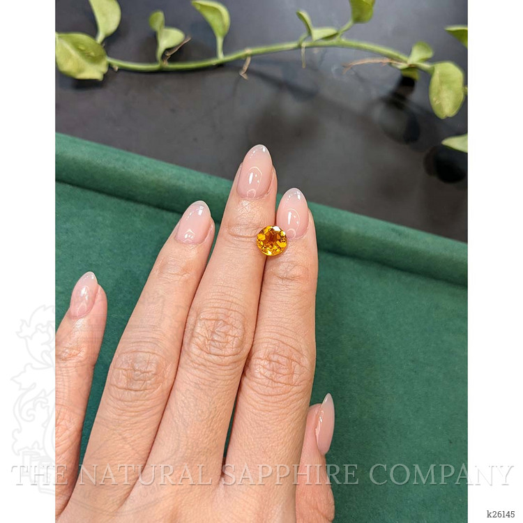 1.52 Ct. Yellowish Orange Citrine from Madagascar