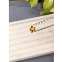 1.47 Ct. Yellowish Orange Citrine from Madagascar Life Style