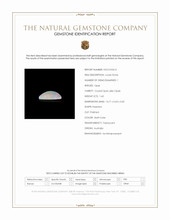 1.63 Ct. Multi Color Crystal Opal (Jelly Opal) from Australia Scan Report