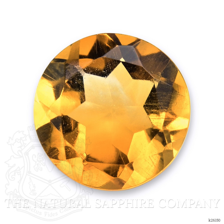 1.54 Ct. Orangish Yellow Citrine from Madagascar